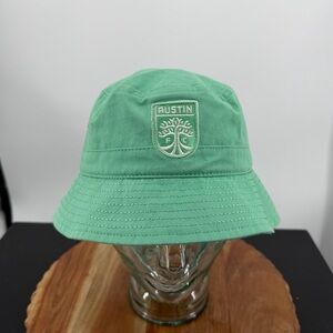 Fan Ink Austin FC Armadillo Bucket Hat Green soccer one size embroidered